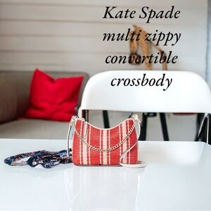 Kate Spade ♠️ Multi Zippy Convertible Crossbody NWT